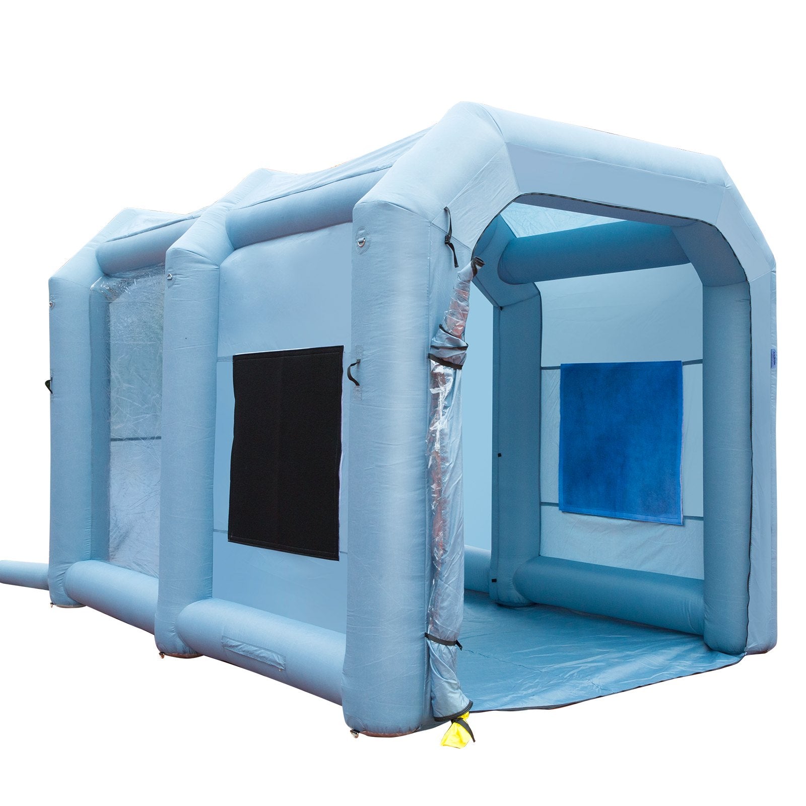 Automotive Repair & Speciality Tools: VEVOR Inflatable Spray Booth Car Paint Tent 13x10x9ft Filter System Blower 950W