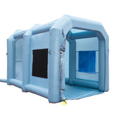 Automotive Repair & Speciality Tools: VEVOR Inflatable Spray Booth Car Paint Tent 13x10x9ft Filter System Blower 950W