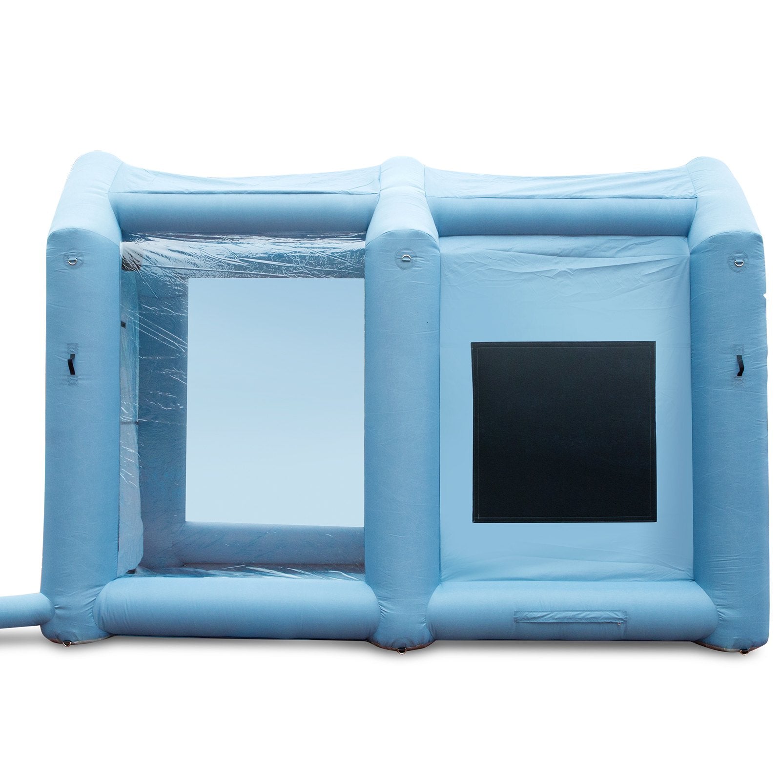 Automotive Repair & Speciality Tools: VEVOR Inflatable Spray Booth Car Paint Tent 13x10x9ft Filter System Blower 950W