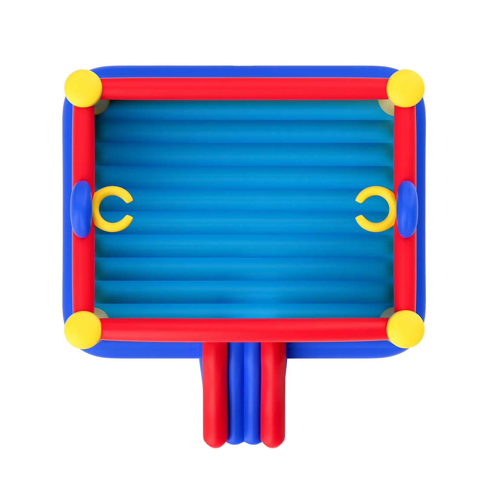 Inflatable Bounce House, Outdoor High Quality Playhouse Trampoline, Jumping Bouncer with Blower, Slide, and Storage Bag, Family Backyard Bouncy Castle, for Kid Ages 3_10 Years, 4.5x4.4x2m