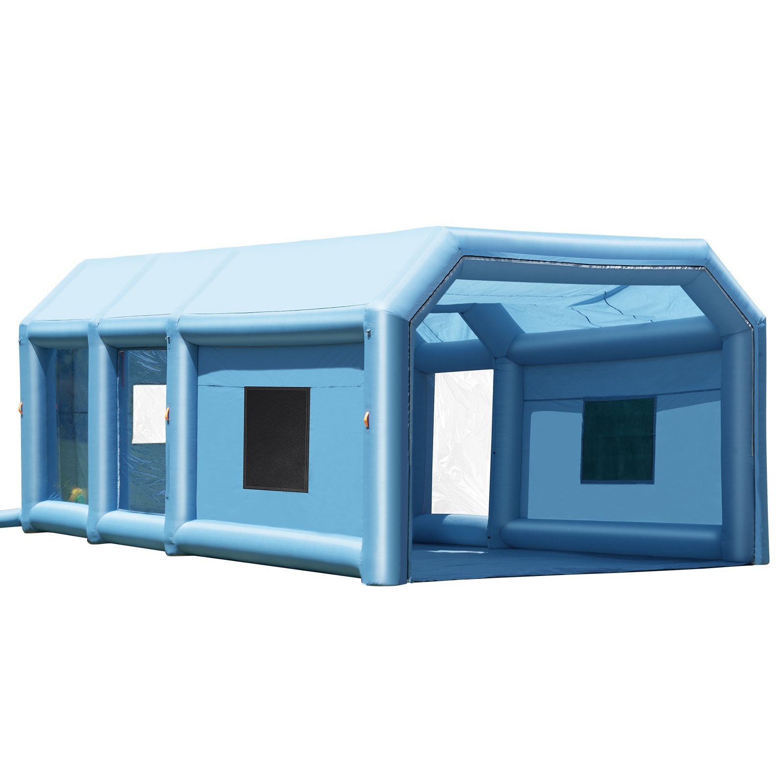 Bathtubs: VEVOR Inflatable Paint Booth 23x13.1x9ft Inflatable Spray Booth 750W+480W Blower