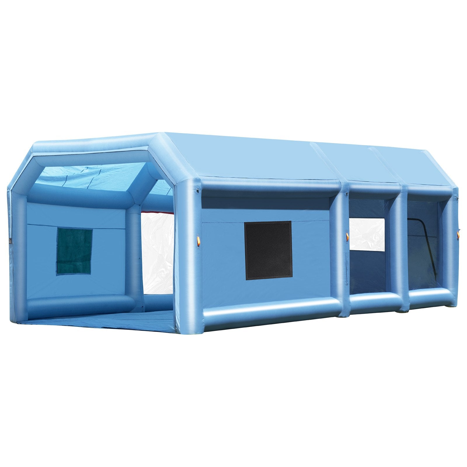 Bathtubs: VEVOR Inflatable Paint Booth 23x13.1x9ft Inflatable Spray Booth 750W+480W Blower