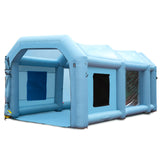 Tents: VEVOR Inflatable Spray Booth Car Paint Tent 20x10x8ft Filter System 2 Blowers
