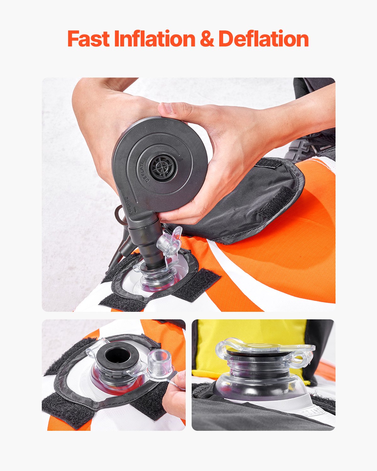 Pool Toys & Inflatables: VEVOR Towable Tube for Boating 1-2 Riders Inflatable Boat Tubes and Towables