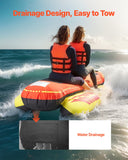 Kitchen & Bathroom DIY: VEVOR Towable Tubes for Boating 1-3 Riders Inflatable Boat Tubes Towables 510lbs