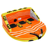 Mobility & Accessibility: VEVOR Towable Tube for Boating, 1-3 Riders Inflatable Boat Tubes and Towables, 510lbs Water Sport Towable Tube for Boat to Pull - with Full Nylon Cover, 16 Grab Handles, Dual Tow Points & Safety Valve