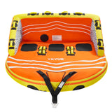 Mobility & Accessibility: VEVOR Towable Tube for Boating, 1-3 Riders Inflatable Boat Tubes and Towables, 510lbs Water Sport Towable Tube for Boat to Pull - with Full Nylon Cover, 16 Grab Handles, Dual Tow Points & Safety Valve