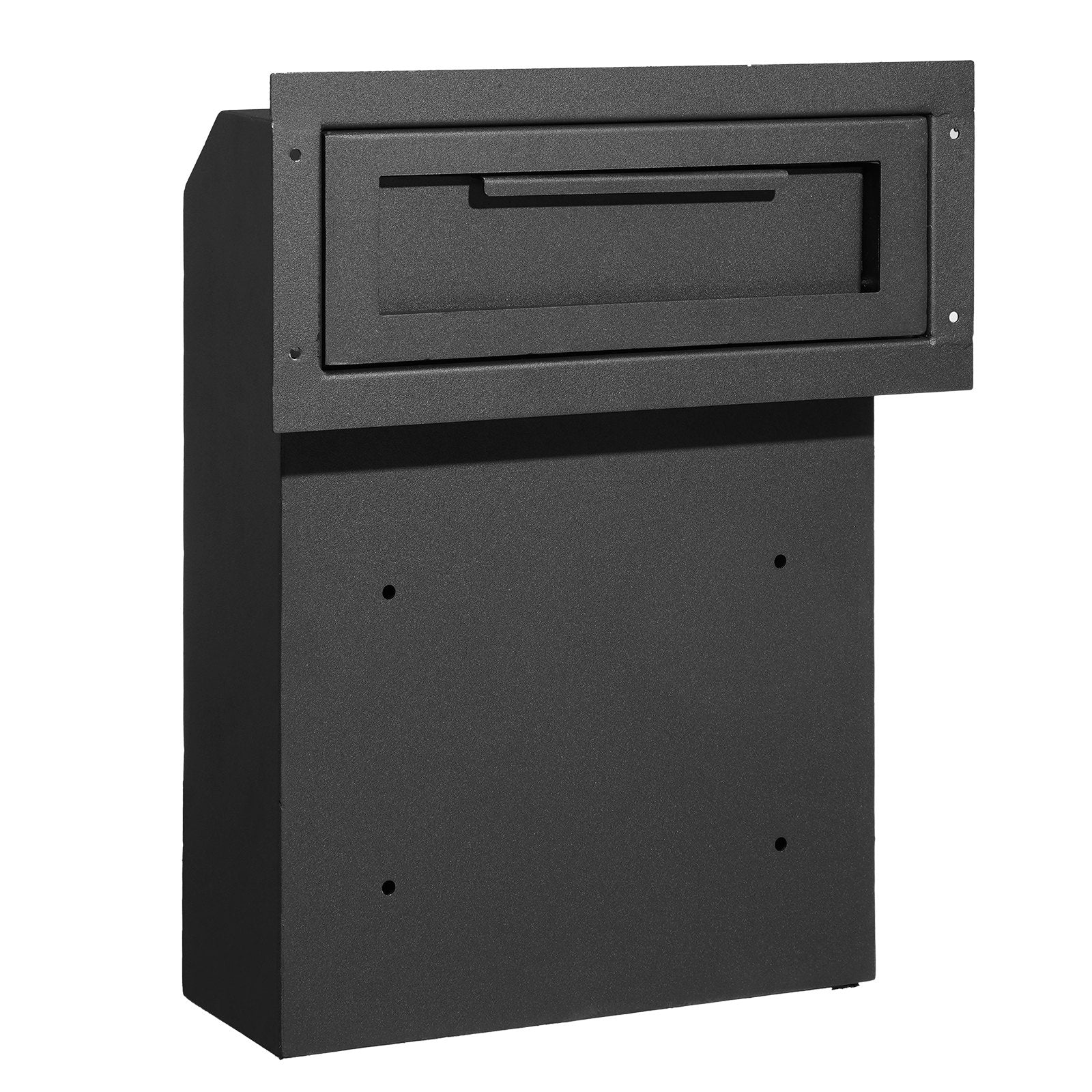 Automotive Repair & Speciality Tools: VEVOR Through The Door Key Drop Box, Heavy Duty Steel Through the Door Mailbox with 1.8" 12" Key Lock, 12x6x16" Mail Drop Box, Black