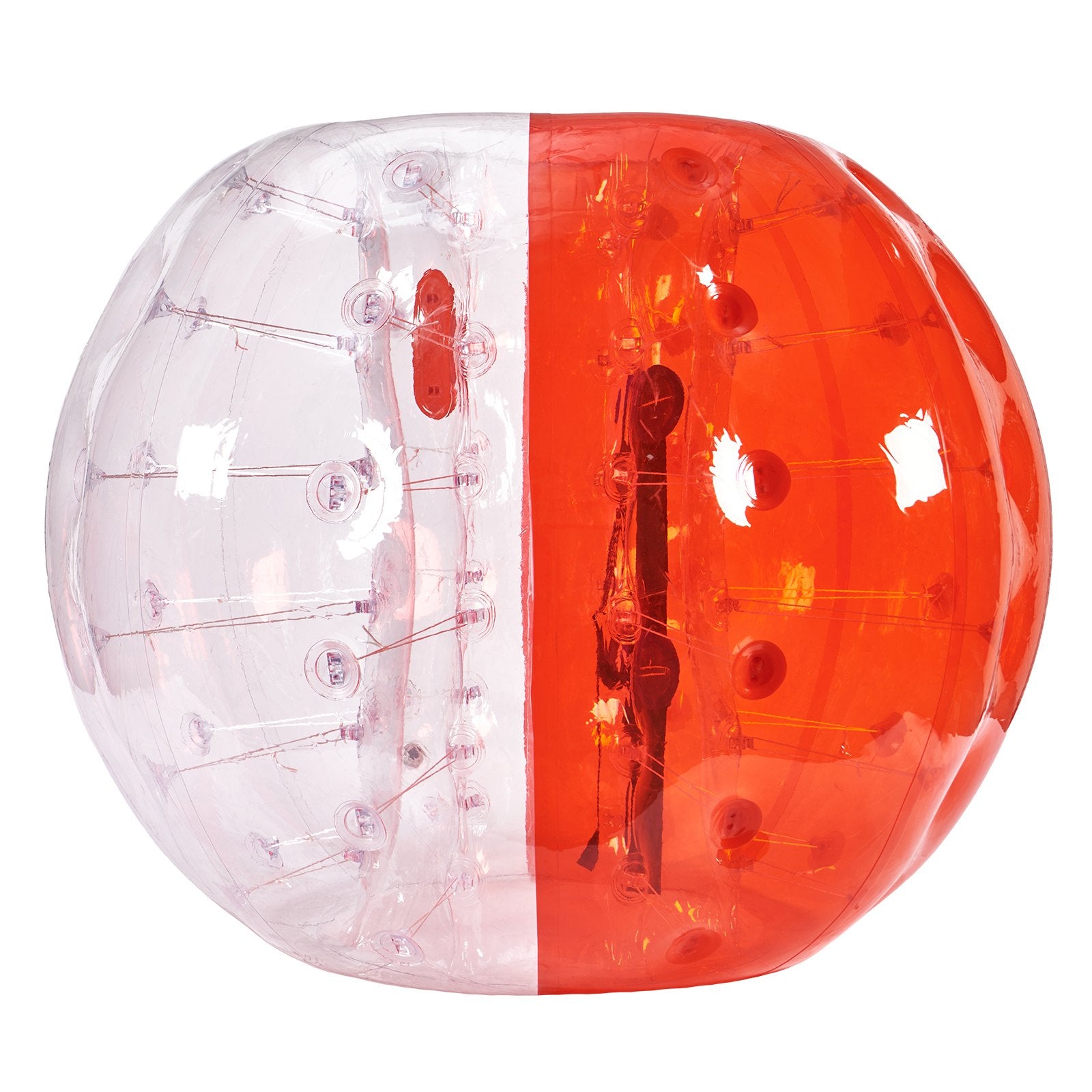 Dog Toys: VEVOR Inflatable Bumper Ball 1-Pack, 5FT/1.5M Body Sumo Zorb Balls for Teen & Adult, 0.8mm Thick PVC Human Hamster Bubble Balls for Outdoor Team Gaming Play, Bumper Bopper Toys for Garden, Yard, Park