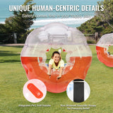 Dog Toys: VEVOR Inflatable Bumper Ball 1-Pack, 5FT/1.5M Body Sumo Zorb Balls for Teen & Adult, 0.8mm Thick PVC Human Hamster Bubble Balls for Outdoor Team Gaming Play, Bumper Bopper Toys for Garden, Yard, Park