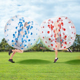 Ball Pits & Play Pens: VEVOR Inflatable Bumper Balls 2-Pack, 5FT/1.5M Body Sumo Zorb Balls for Teen & Adult, 0.8mm Thick PVC Human Hamster Bubble Balls for Outdoor Team Gaming Play, Bumper Bopper Toys for Garden, Yard, Park
