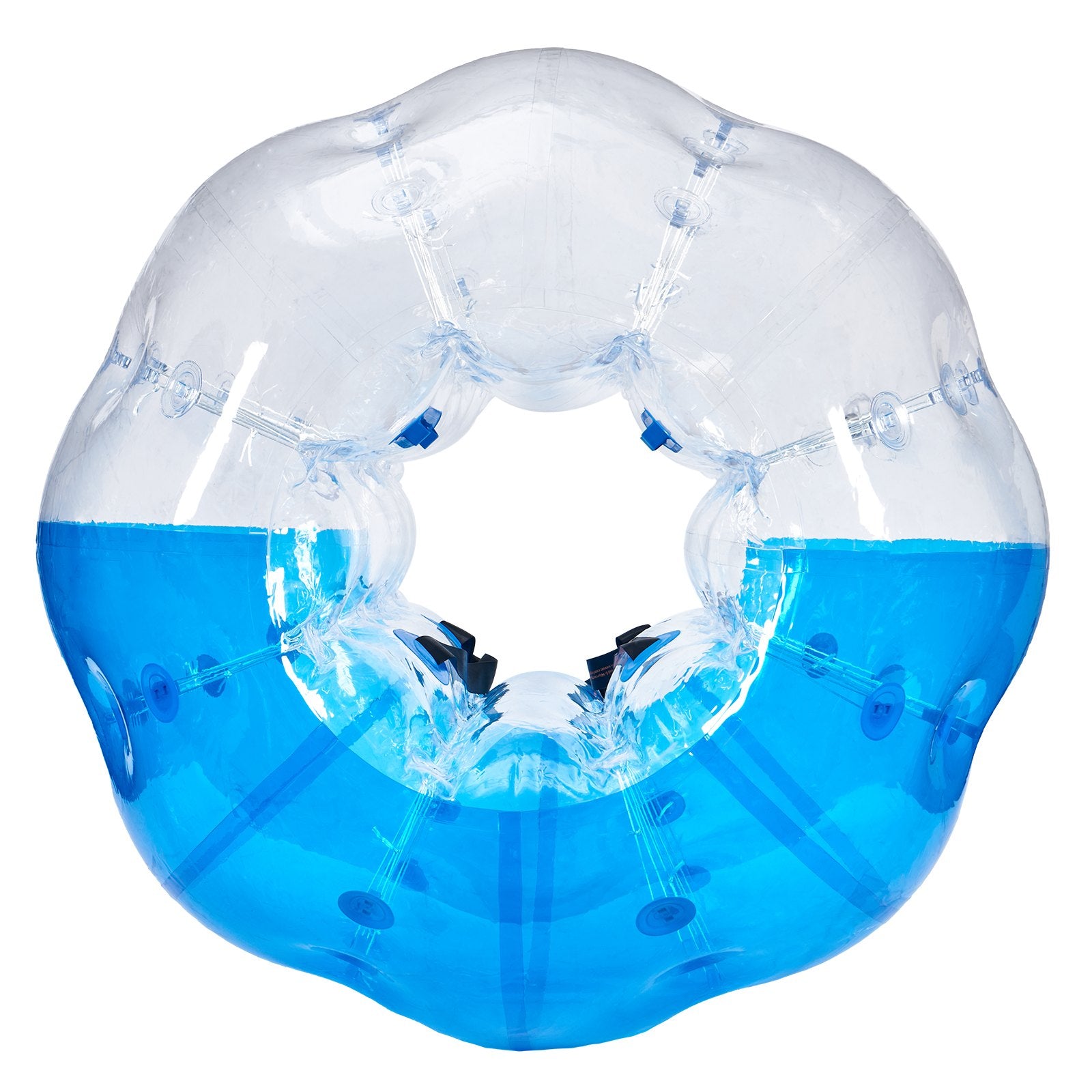 Dog Toys: VEVOR Inflatable Bumper Ball 1-Pack, 5FT/1.5M Body Sumo Zorb Balls for Teen & Adult, 0.8mm Thick PVC Human Hamster Bubble Balls for Outdoor Team Gaming Play, Bumper Bopper Toys for Garden, Yard, Park