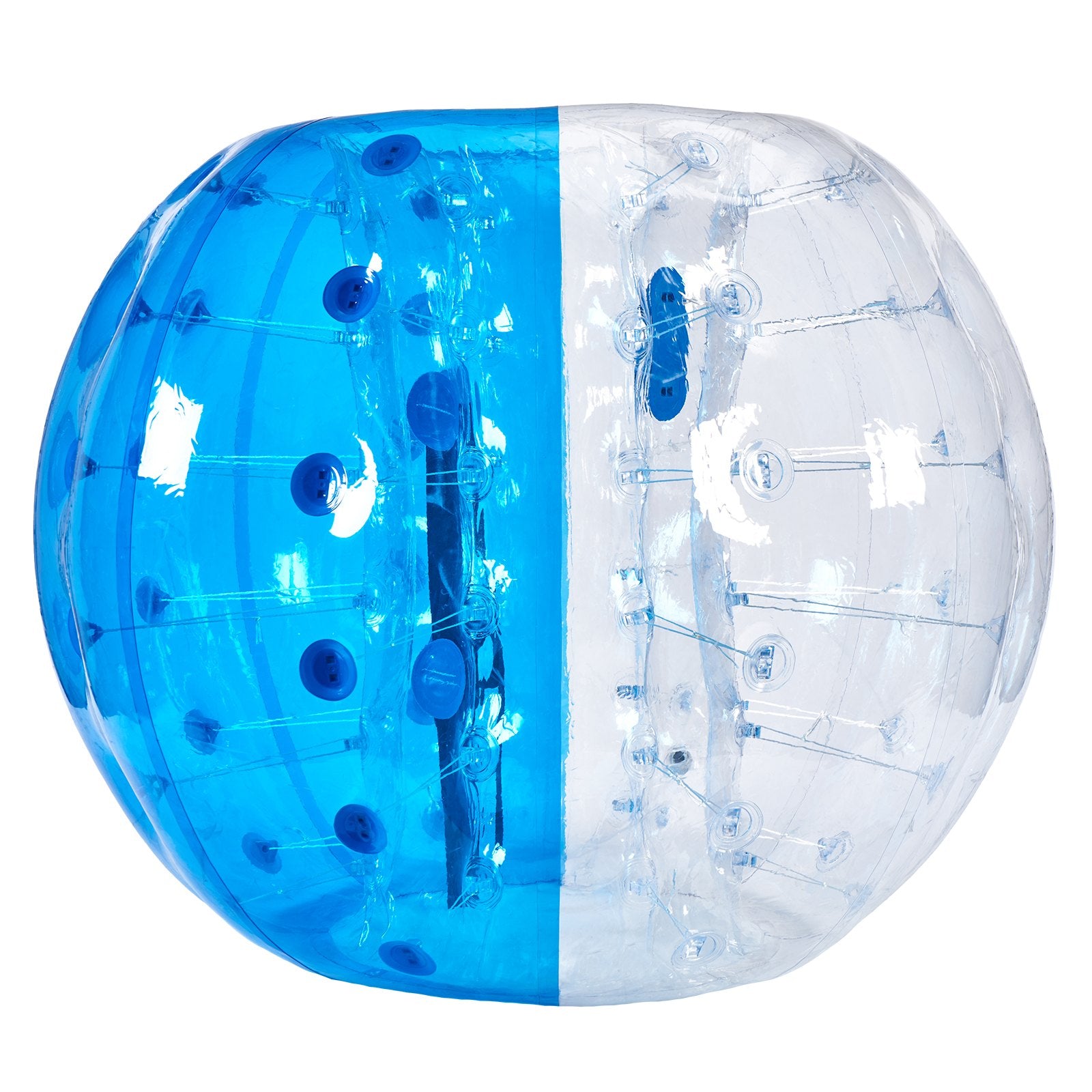 Dog Toys: VEVOR Inflatable Bumper Ball 1-Pack, 5FT/1.5M Body Sumo Zorb Balls for Teen & Adult, 0.8mm Thick PVC Human Hamster Bubble Balls for Outdoor Team Gaming Play, Bumper Bopper Toys for Garden, Yard, Park
