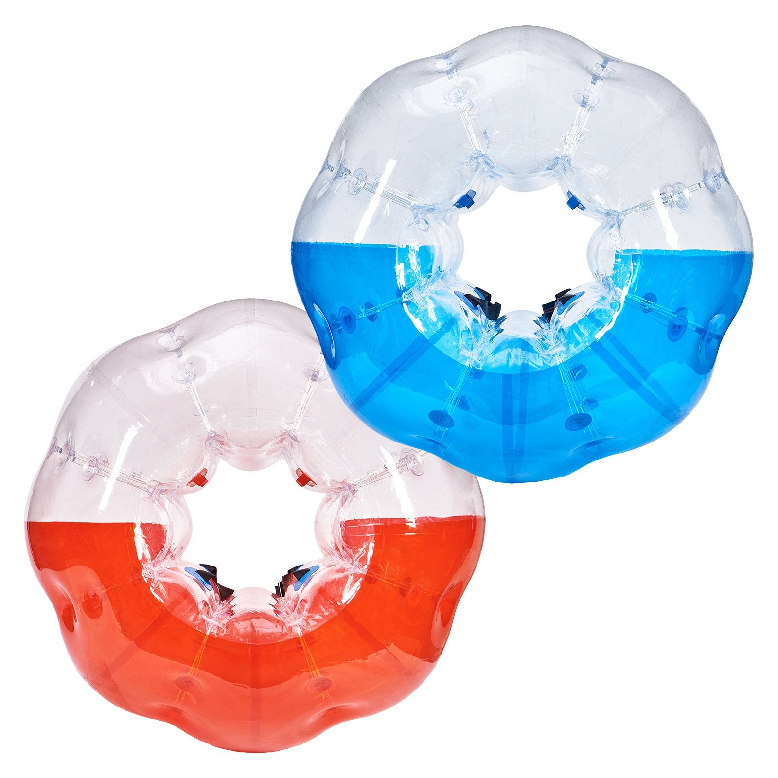 Ball Pits & Play Pens: VEVOR Inflatable Bumper Balls 2-Pack, 5FT/1.5M Body Sumo Zorb Balls for Teen & Adult, 0.8mm Thick PVC Human Hamster Bubble Balls for Outdoor Team Gaming Play, Bumper Bopper Toys for Garden, Yard, Park