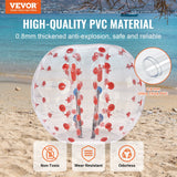 Pool Toys & Inflatables: VEVOR Inflatable Bumper Ball 1-Pack, 5FT/1.5M Body Sumo Zorb Balls for Teen & Adult, 0.8mm Thick PVC Human Hamster Bubble Balls for Outdoor Team Gaming Play, Bumper Bopper Toys for Garden, Yard, Park
