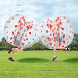 Pool Toys & Inflatables: VEVOR Inflatable Bumper Ball 1-Pack, 5FT/1.5M Body Sumo Zorb Balls for Teen & Adult, 0.8mm Thick PVC Human Hamster Bubble Balls for Outdoor Team Gaming Play, Bumper Bopper Toys for Garden, Yard, Park