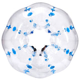 Table Tennis: VEVOR Inflatable Bumper Ball 1-Pack, 5FT/1.5M Body Sumo Zorb Balls for Teen & Adult, 0.8mm Thick PVC Human Hamster Bubble Balls for Outdoor Team Gaming Play, Bumper Bopper Toys for Garden, Yard, Park