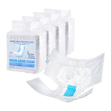 Feminine Sanitary Supplies: VEVOR Adult Briefs with Adhesive Tabs Incontinence Briefs for Men Women L Size