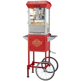 Gardening Tools: VEVOR Popcorn Popper Machine with Cart  Popcorn Maker 850W 8 Oz 48 Cups Red
