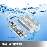 Gardening Tools: VEVOR Mist Maker 10 Head Ultrasonic Mist Fogger with Waterproof Power Supply Ultrasonic Fogger Humidifier Stainless Steel Pond Mister Fogger 5kg/h Ultrasonic Mist Humidifier for Gardening and Pond