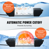 Audio Accessories: VEVOR 10 Head Ultrasonic Mist Maker 7000mL/H Ultrasonic Fogger IP67 Waterproof