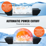 Gardening Tools: VEVOR Ultrasonic Mist Maker 12 Head, 9000mL/H Ultrasonic Fogger, Mist Maker with 300W IP67 Waterproof Power Supply, Buoy, Replacement Discs, for Pond, Garden, Rockery, Greenhouse, Halloween Decoration