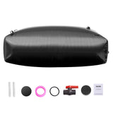 Portable Toilets & Showers: VEVOR Portable Water Storage Bladder 264 Gal PVC Collapsible Water Tank Black