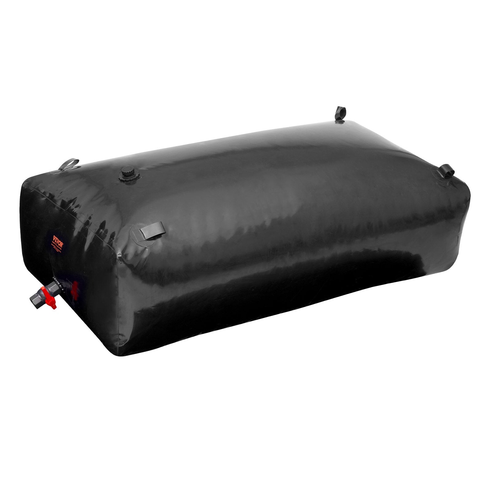 Portable Toilets & Showers: VEVOR Portable Water Storage Bladder 264 Gal PVC Collapsible Water Tank Black