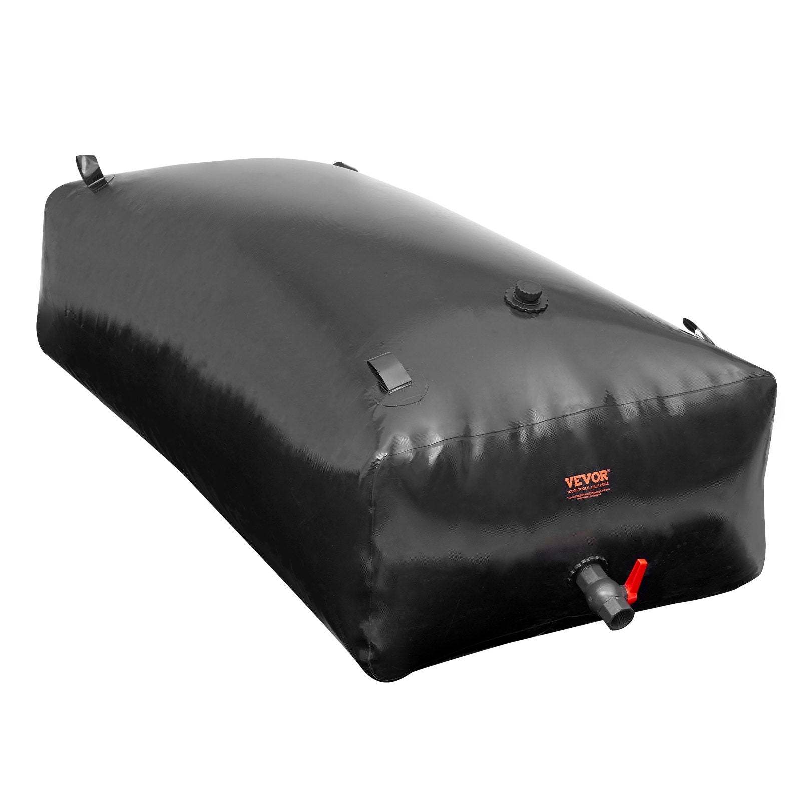 Portable Toilets & Showers: VEVOR Portable Water Storage Bladder 264 Gal PVC Collapsible Water Tank Black