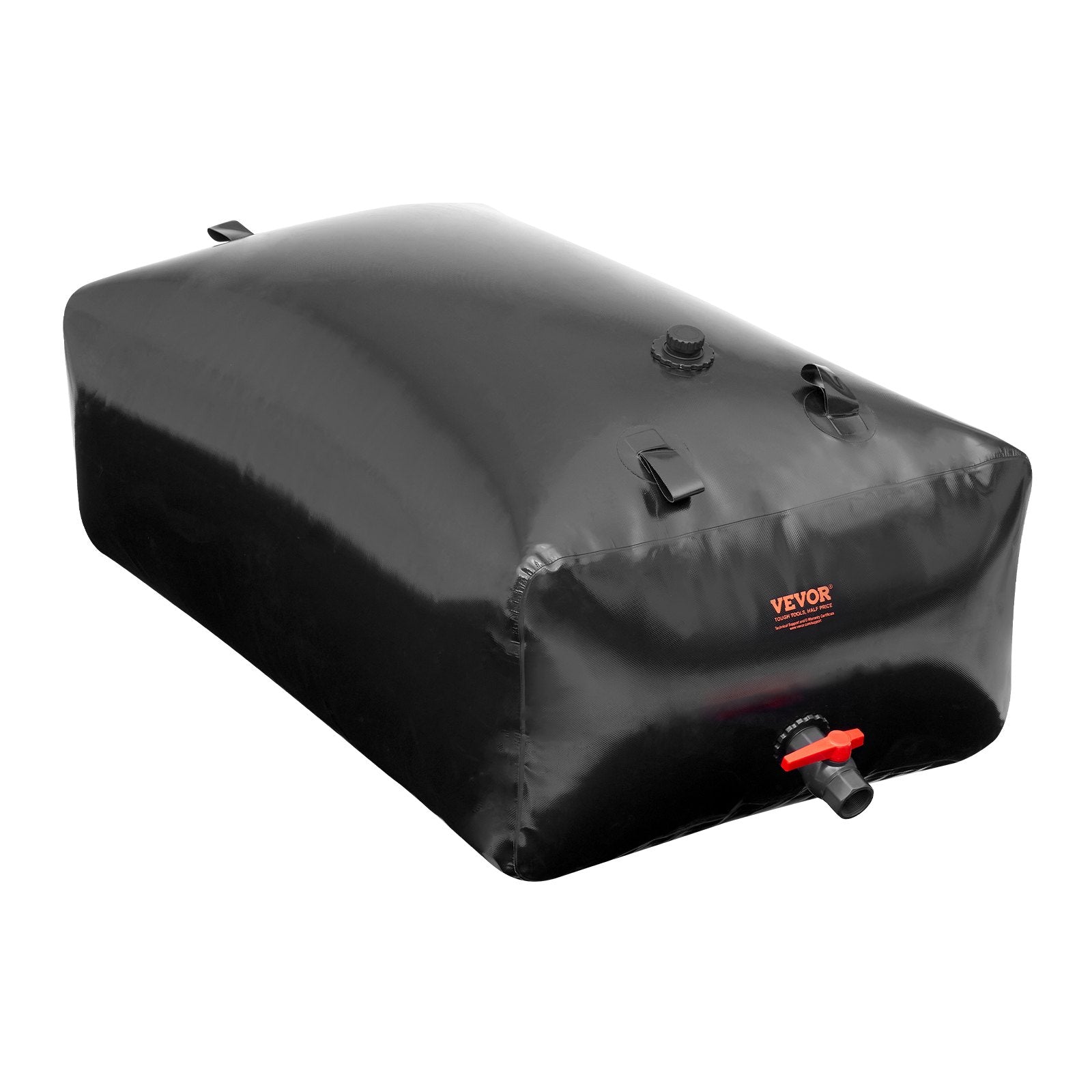 Portable Toilets & Showers: VEVOR Portable Water Storage Bladder 540L PVC Collapsible Water Tank Black