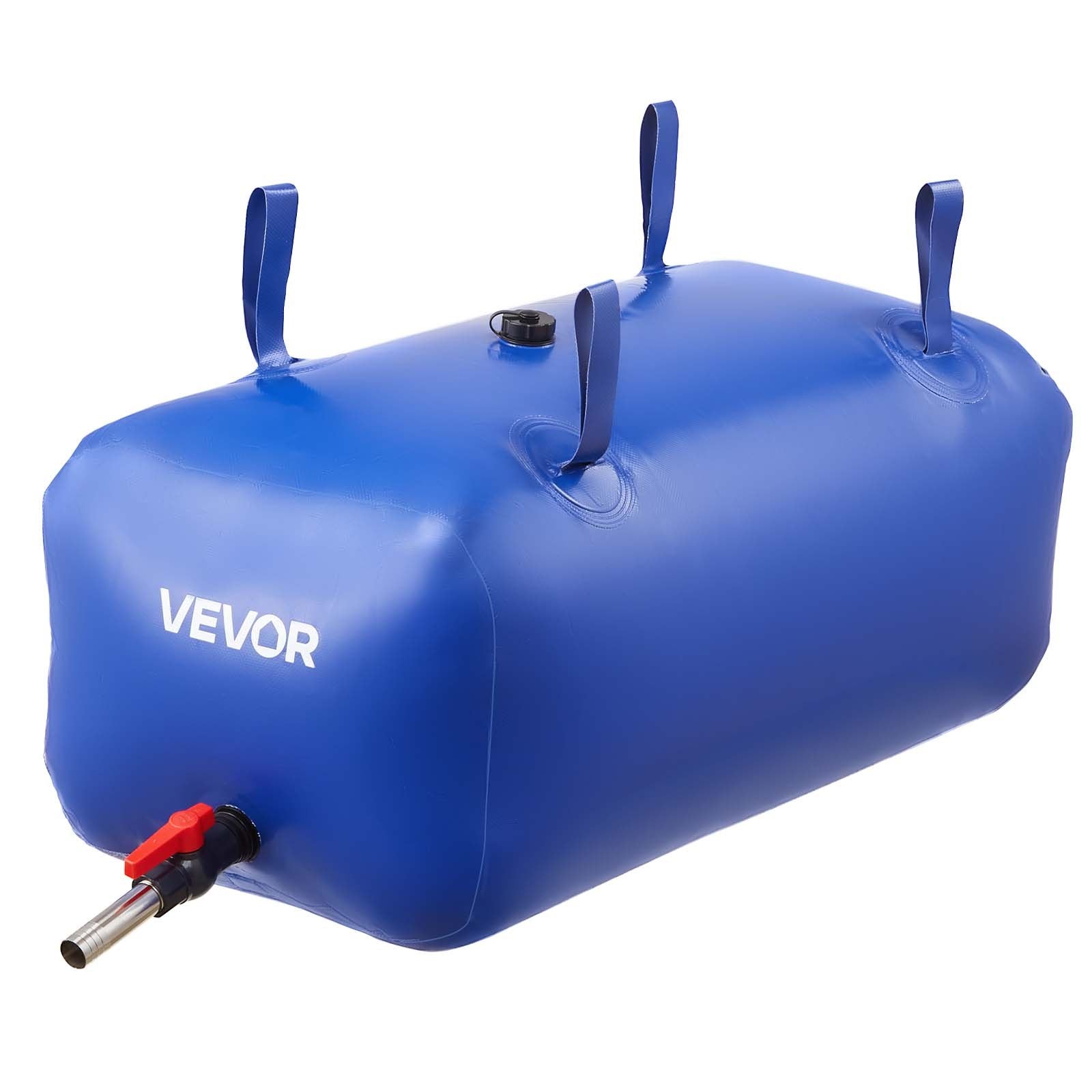 Food Storage: VEVOR Water Storage Bladder 113L Large Capacity Water Bag, Portable & Collapsible Soft Waters Container, Leakproof & Tear-Resistant PVC Emergency Waters Storage Tank for RV Truck & Outdoor Use