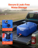 Food Storage: VEVOR Water Storage Bladder 113L Large Capacity Water Bag, Portable & Collapsible Soft Waters Container, Leakproof & Tear-Resistant PVC Emergency Waters Storage Tank for RV Truck & Outdoor Use