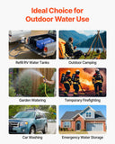 Food Storage: VEVOR Water Storage Bladder 113L Large Capacity Water Bag, Portable & Collapsible Soft Waters Container, Leakproof & Tear-Resistant PVC Emergency Waters Storage Tank for RV Truck & Outdoor Use