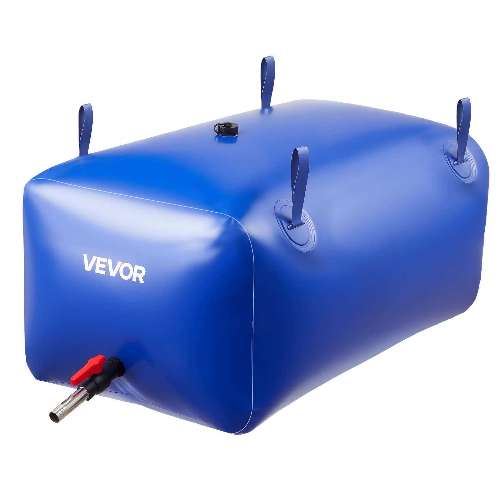 Water Storage Bladder 240L Large Capacity Water Bag, Portable & Collapsible Soft Waters Container, Leakproof & Tear-Resistant PVC Emergency Waters Storage Tank for RV Truck & Outdoor Use