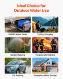 Food Storage: VEVOR Water Storage Bladder 400L Large Capacity Water Bag, Portable & Collapsible Soft Waters Container, Leakproof & Tear-Resistant PVC Emergency Waters Storage Tank for RV Truck & Outdoor Use