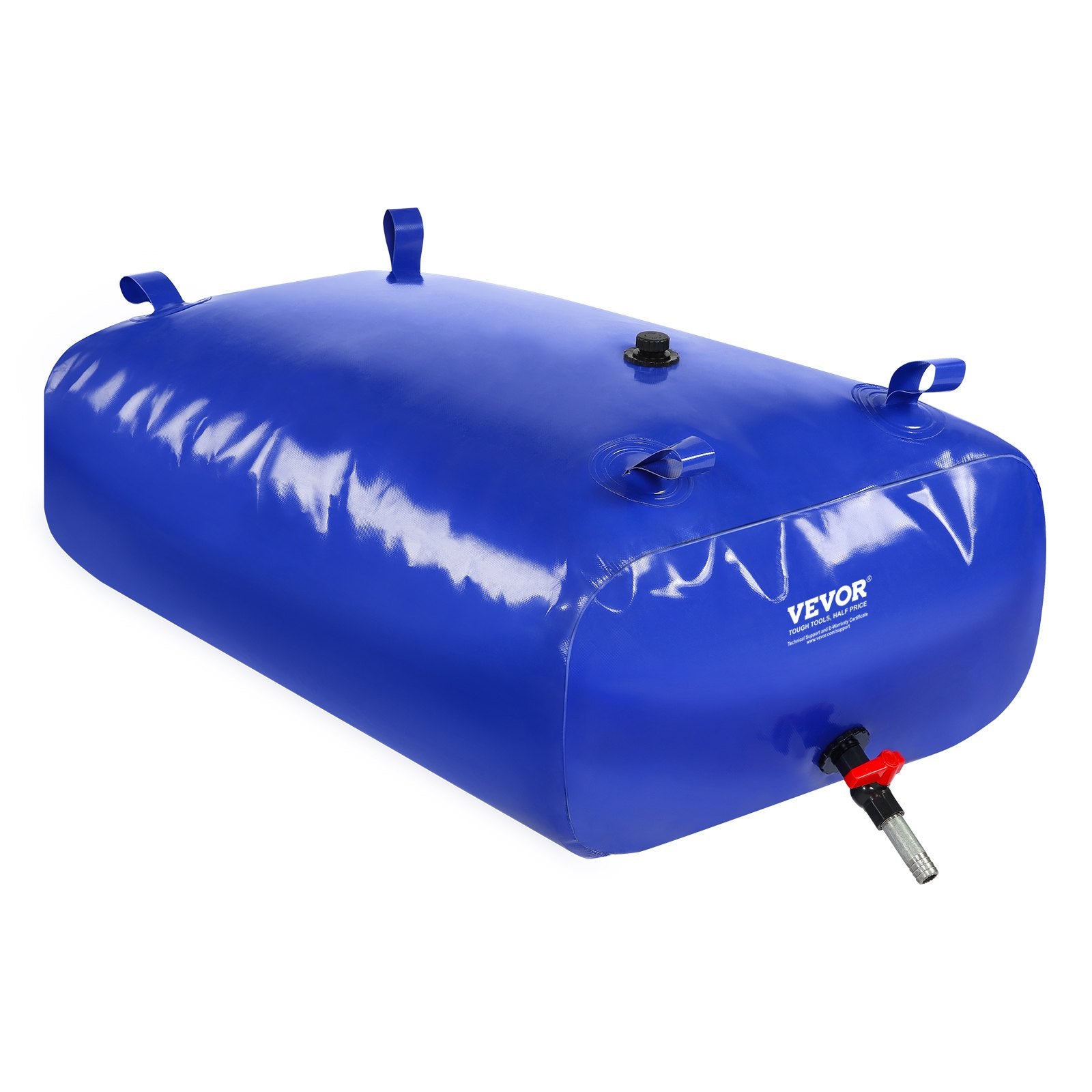 Portable Toilets & Showers: VEVOR Portable Water Storage Bladder 87 Gal 1000D PVC Collapsible Water Tank