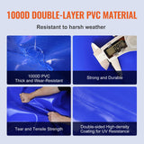 Portable Toilets & Showers: VEVOR Portable Water Storage Bladder 87 Gal 1000D PVC Collapsible Water Tank