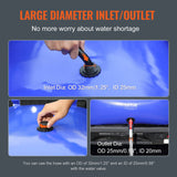 Portable Toilets & Showers: VEVOR Portable Water Storage Bladder 87 Gal 1000D PVC Collapsible Water Tank