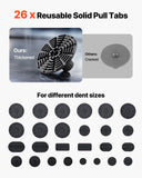 Hand Tools: VEVOR Dent Puller Kit, 61 PCS Paintless Dent Removal Kit with Golden Lifter, Slide Hammer T-Bar, Glue Gun, Auto Body Hail Damage Repair Remover Tools for Car Refrigerator Large Small Door Ding Repair