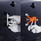 Automotive Repair & Speciality Tools: VEVOR 56 PCS Dent Removal Kit, Paintless Dent Repair Kit with Golden Lifter, Bridge Puller, Car Dent Puller with Puller Tabs, Hot Glue Gun for Auto Body Dents, Hail Damage, Door Ding