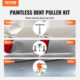 Hand Tools: VEVOR 69 PCS Dent Repair Kit, Auto Car Body Paintless Dent Removal Tool Kit, Golden Lifter, Bridge Puller, Slide Hammer Tool Kit for Automobile Body, Washing Machine, Refrigerator