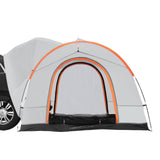 Caravan Accessories: VEVOR SUV Camping Tent, 8'-8' SUV Tent Attachment for Camping with Rain Layer and Carry Bag, PU2000mm Double Layer Truck Tent, Accommodate 6-8 Person, Rear Tent for Van Hatch Tailgate