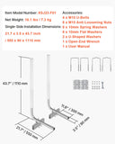 Bath Towels & Robes: VEVOR Boat Trailer Guide, 1016mm Adjustable Design Trailer Guide Poles, 2PCS High-Hardness Steel Trailer Guide-Ons, Trailer Guides with PVC Pipe Posts, for Ski Boat, Fishing Boat or Sailboat Trailer