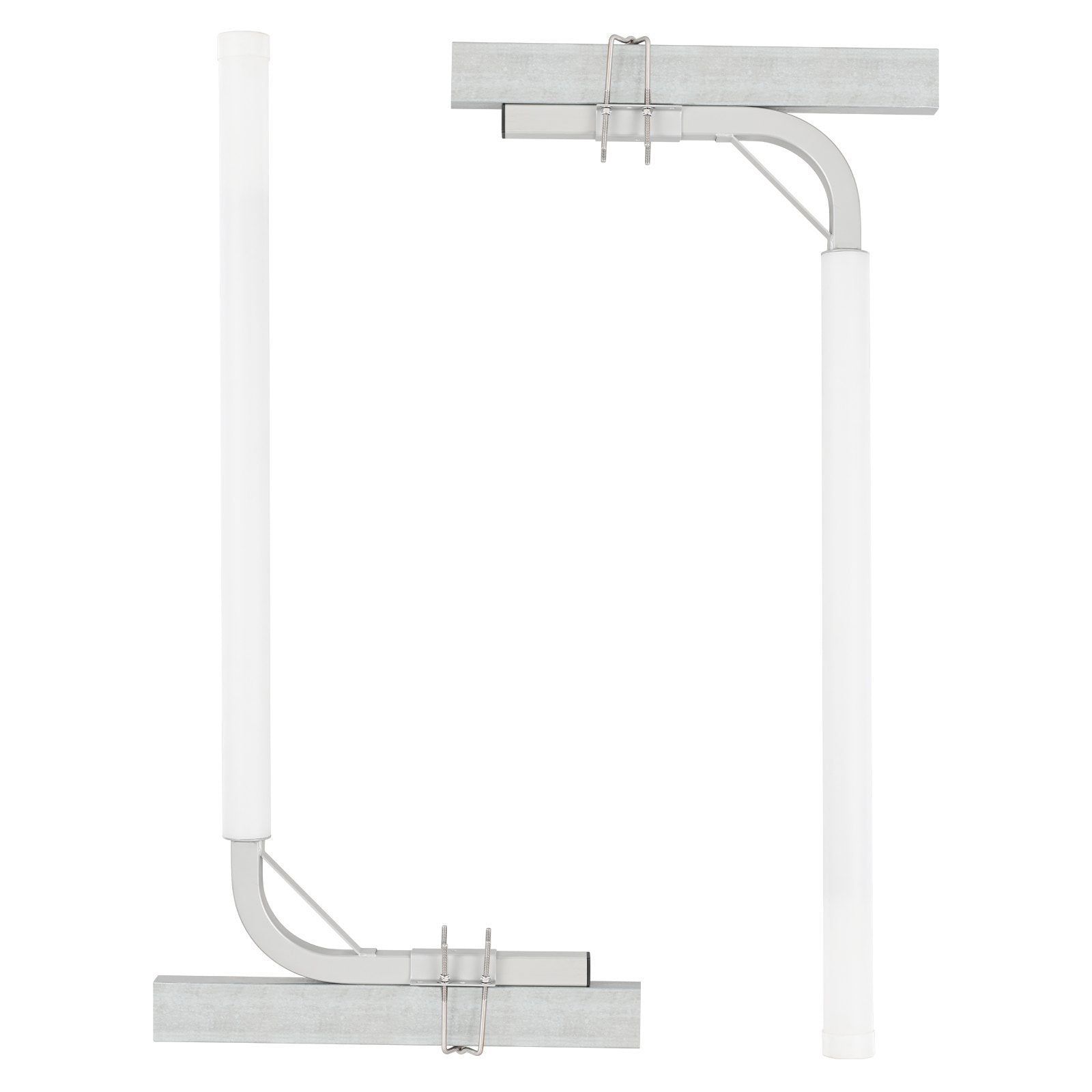 Boating Accessories: VEVOR Boat Trailer Guide, 1219.2mm Adjustable Design Trailer Guide Poles, 2PCS High-Hardness Steel Trailer Guide-Ons, Trailer Guides with PVC Pipes, for Ski Boat, Fishing Boat or Sailboat Trailer