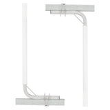 Boating Accessories: VEVOR Boat Trailer Guide, 1219.2mm Adjustable Design Trailer Guide Poles, 2PCS High-Hardness Steel Trailer Guide-Ons, Trailer Guides with PVC Pipes, for Ski Boat, Fishing Boat or Sailboat Trailer