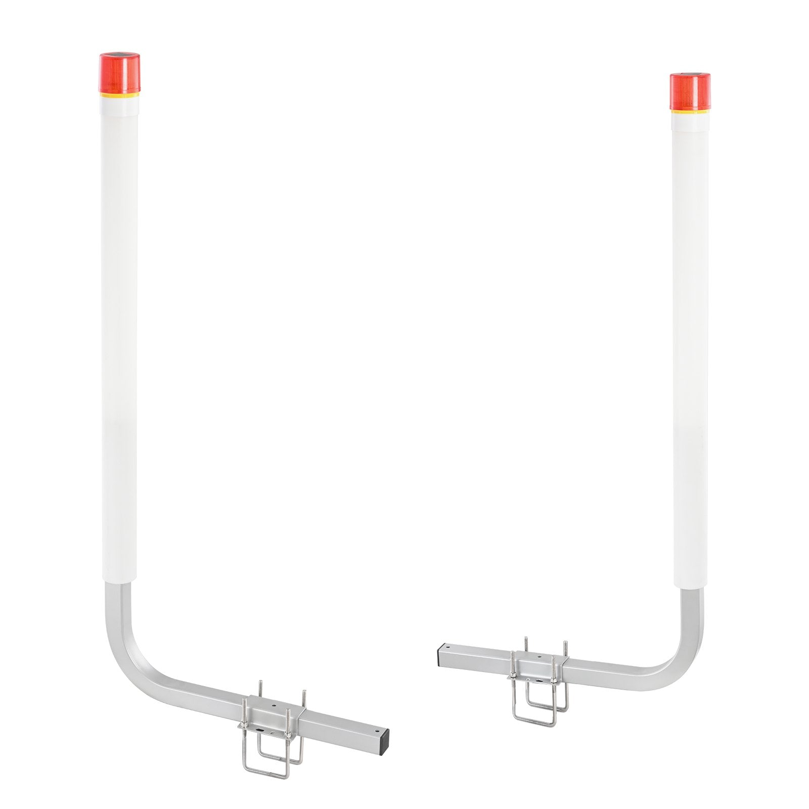 Caravan Accessories: VEVOR Boat Trailer Guide, 1.57M with LED Light Trailer Guide Poles, 2PCS Rustproof Galvanized Steel Trailer Guide ons, Trailer Guides with PVC Pipes, for Ski Boat, Fishing Boat or Sailboat Trailer