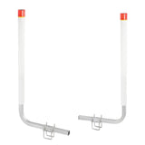 Caravan Accessories: VEVOR Boat Trailer Guide, 1.57M with LED Light Trailer Guide Poles, 2PCS Rustproof Galvanized Steel Trailer Guide ons, Trailer Guides with PVC Pipes, for Ski Boat, Fishing Boat or Sailboat Trailer
