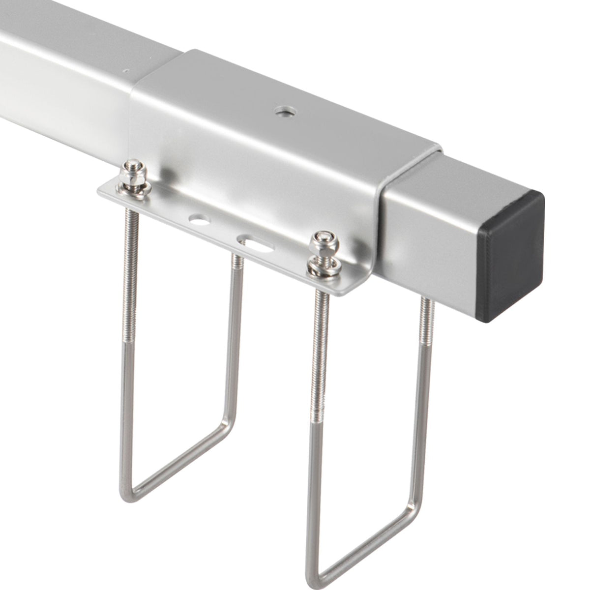 Boat Trailer Guide-ons, 40\", 2PCS Rustproof Galvanized Steel Trailer Guide ons, Trailer Guides with Black PVC Pipes, Mounting Parts Included, for Ski Boat, Fishing Boat or Sailboat Trailer