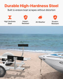 Caravan Accessories: VEVOR Boat Trailer Guide, 2PCS Adjustable Short Bunk Guide-Ons, Hardened Steel Trailer Guide Poles with Soft Cushion, Heavy Duty Roller Guide Design, for Ski Boat, Fishing Boat or Sailboat Trailer