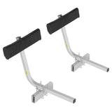 Caravan Accessories: VEVOR Boat Trailer Guide, 2PCS Adjustable Short Bunk Guide-Ons, Hardened Steel Trailer Guide Poles with Soft Cushion, Heavy Duty Roller Guide Design, for Ski Boat, Fishing Boat or Sailboat Trailer